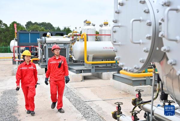 我国首个投入商业开发页岩气田——涪陵页岩气田产气量突破600亿方