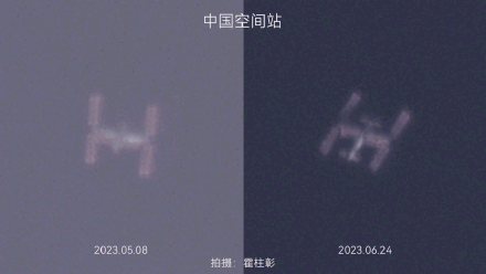 他一年给中国空间站拍了十几次特写