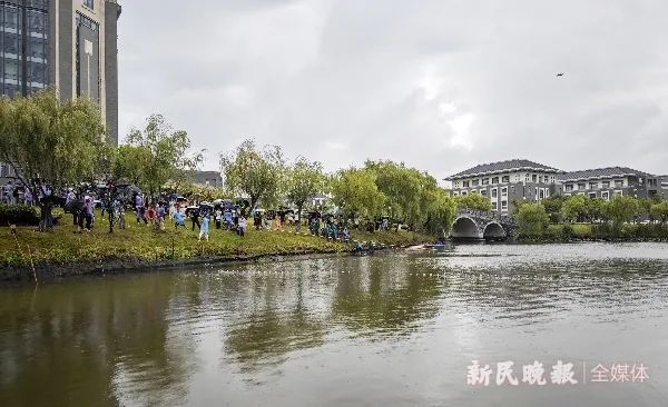 又是“别人家的学校”!上海海洋大学校园内“围捕”1300余斤鱼,师生们免费吃鱼了 又是“别人家的学校”!上海海洋大学校园内“围捕”1300余斤鱼,师生们免费吃鱼了