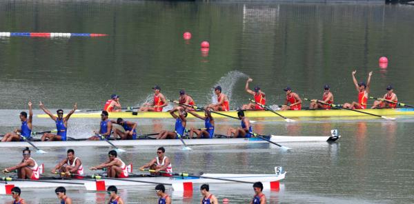 杭州亚运会丨中国队夺得赛艇男子八人单桨有舵手冠军