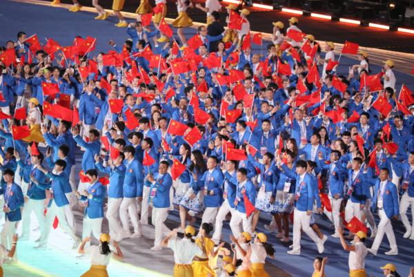 震撼!杭州亚运会主火炬这样点燃 震撼!杭州亚运会主火炬这样点燃