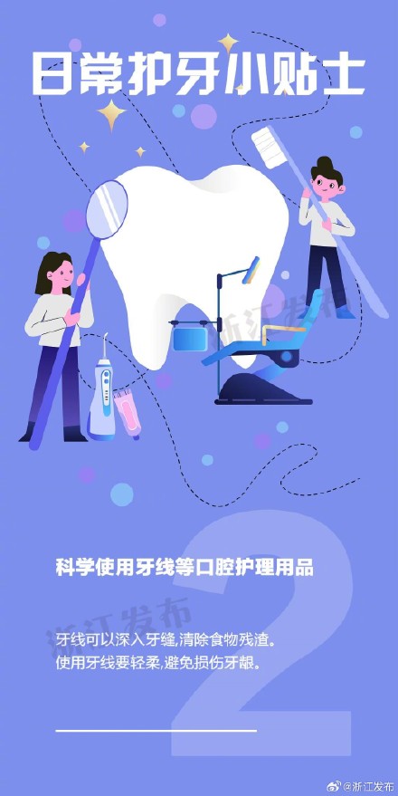 请收好这份牙齿日常护理小贴士