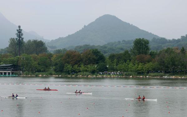 杭州亚运会丨刘治宇/张亮夺得赛艇男子双人双桨冠军