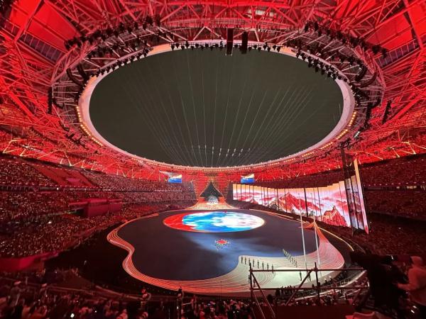 震撼!杭州亚运会主火炬这样点燃 震撼!杭州亚运会主火炬这样点燃