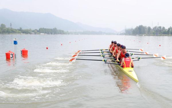 杭州亚运会丨中国队夺得赛艇男子八人单桨有舵手冠军