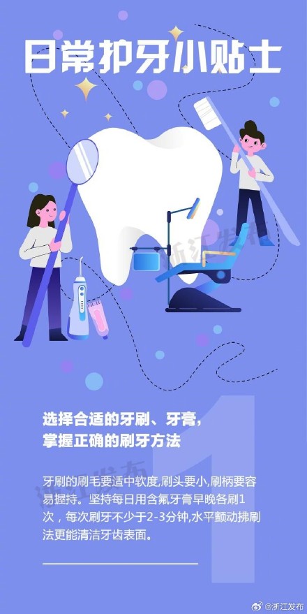 请收好这份牙齿日常护理小贴士