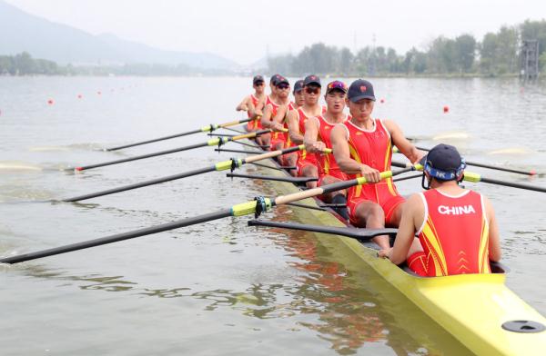 杭州亚运会丨中国队夺得赛艇男子八人单桨有舵手冠军
