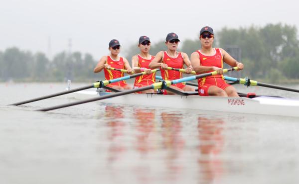 杭州亚运会丨中国队夺得赛艇女子四人单桨无舵手冠军