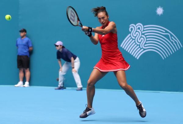 杭州亚运会丨郑钦文、朱琳晋级网球项目女单第三轮