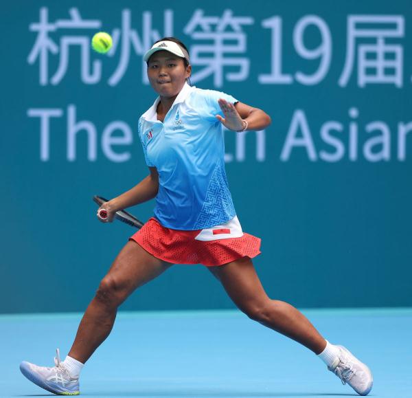 杭州亚运会丨郑钦文、朱琳晋级网球项目女单第三轮