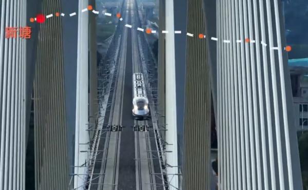 广州至汕尾高铁正式开通运营