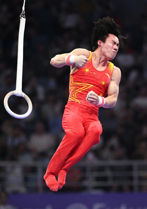 杭州亚运会张博恒获得体操男子个人全能冠军