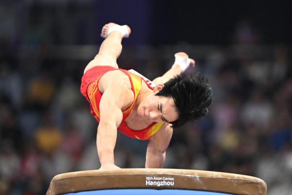 杭州亚运会 | 张博恒获得体操男子个人全能冠军