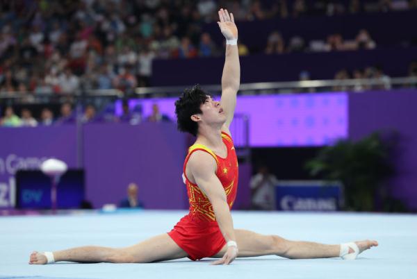 杭州亚运会 | 张博恒获得体操男子个人全能冠军
