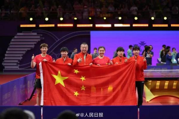 石家庄姑娘孙颖莎 亚运首金入账！