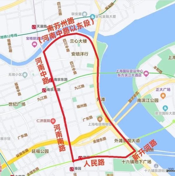 上海发布最新国庆期间交通管制通告！外滩、北外滩等地不展演主题光影秀