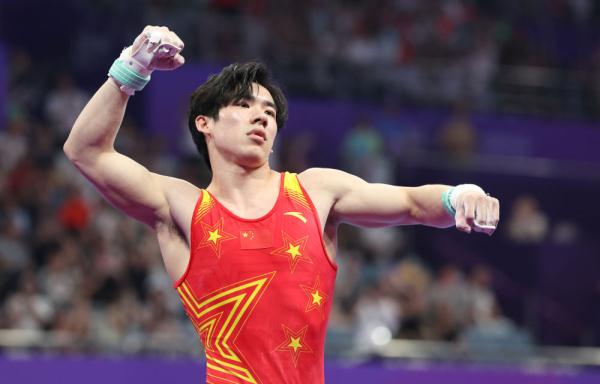 杭州亚运会张博恒获得体操男子个人全能冠军