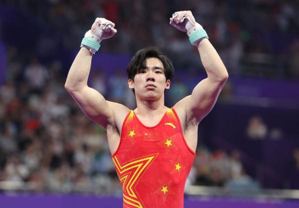 杭州亚运会张博恒获得体操男子个人全能冠军