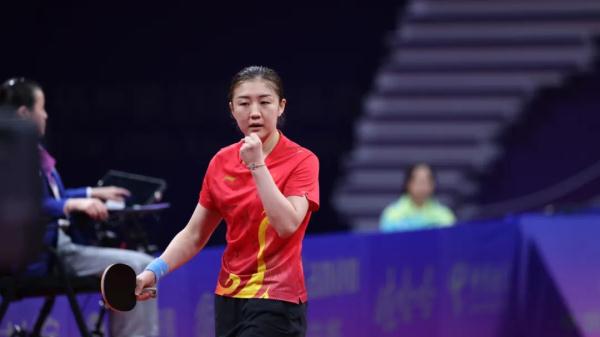 冠军！中国队战胜日本队获得亚运会乒乓球女团冠军