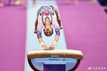 延续辉煌!左彤夺亚运会体操女子全能金牌 延续辉煌!左彤夺亚运会体操女子全能金牌