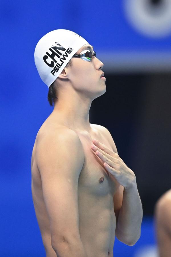 杭州亚运会 &nbsp;| 费立纬获男子1500米自由泳冠军