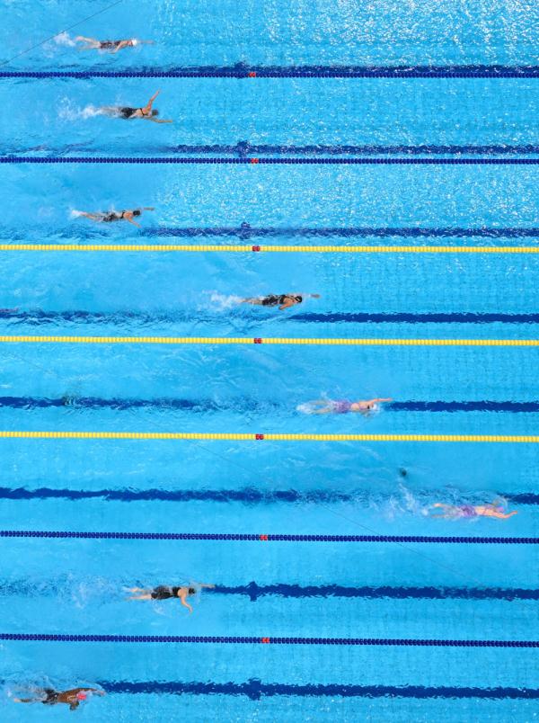 杭州亚运会 | 中国选手包揽女子400米自由泳冠亚军