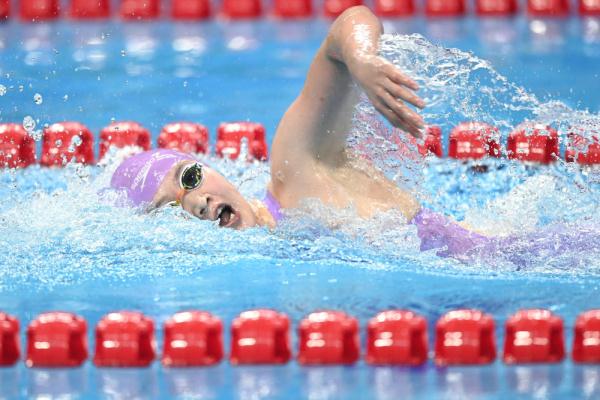 杭州亚运会 | 中国选手包揽女子400米自由泳冠亚军