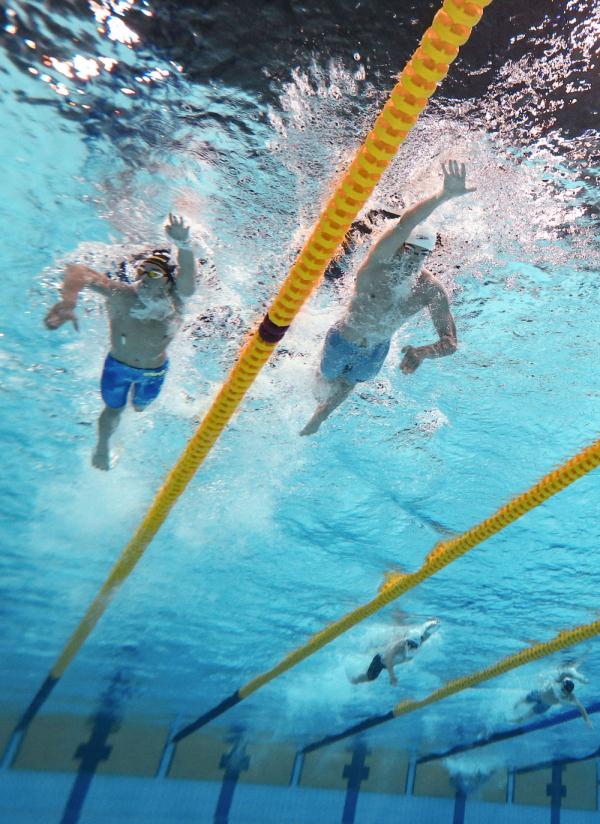 杭州亚运会 &nbsp;| 费立纬获男子1500米自由泳冠军