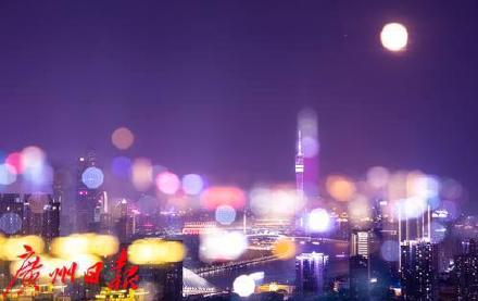 广州中秋夜或现彩云追月