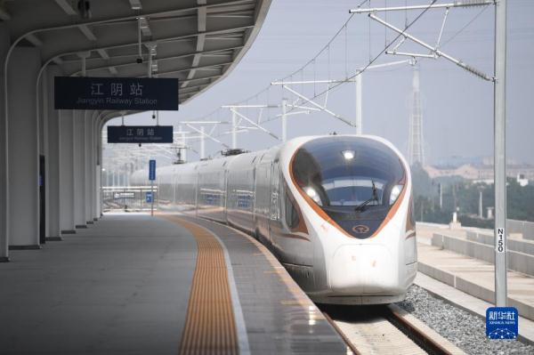 沪宁沿江高铁建成通车 沪宁沿江高铁建成通车