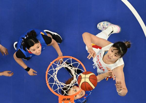 杭州亚运会 | 女篮预赛:中国队胜蒙古国队 杭州亚运会 | 女篮预赛:中国队胜蒙古国队