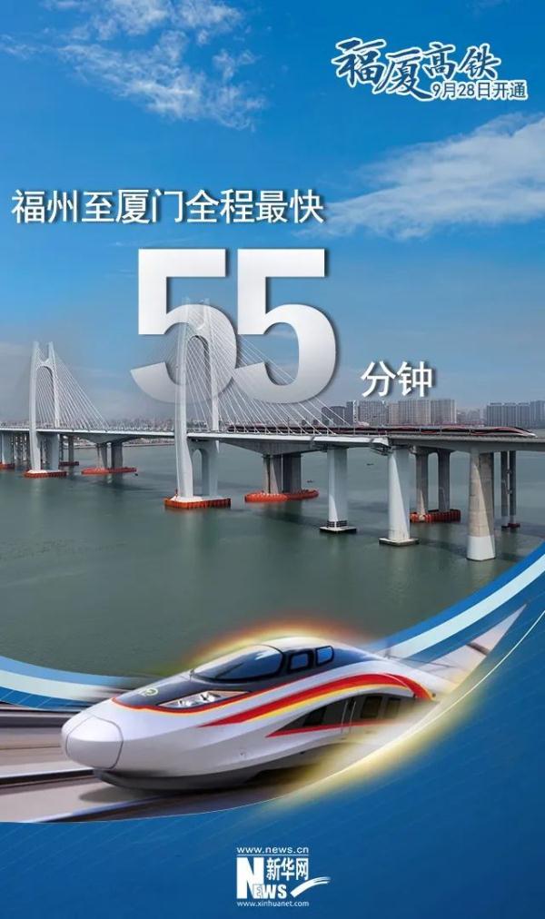 我国首条跨海高铁,今天正式运营 我国首条跨海高铁,今天正式运营