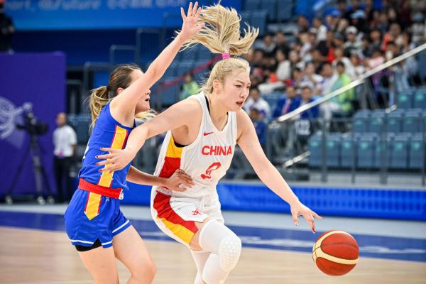 杭州亚运会 | 女篮预赛:中国队胜蒙古国队 杭州亚运会 | 女篮预赛:中国队胜蒙古国队