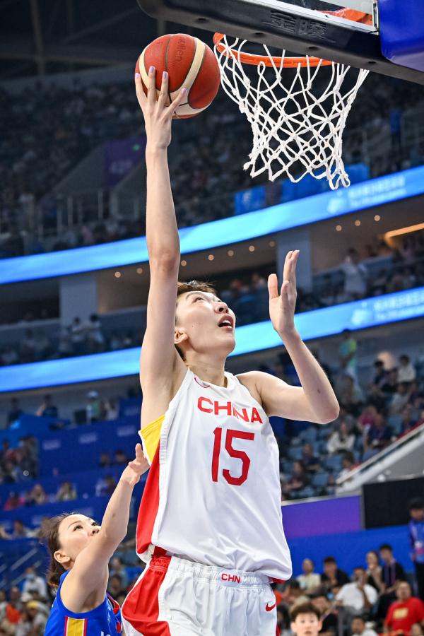 杭州亚运会 | 女篮预赛:中国队胜蒙古国队 杭州亚运会 | 女篮预赛:中国队胜蒙古国队