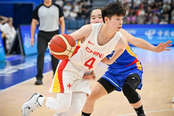 杭州亚运会 | 女篮预赛:中国队胜蒙古国队 杭州亚运会 | 女篮预赛:中国队胜蒙古国队