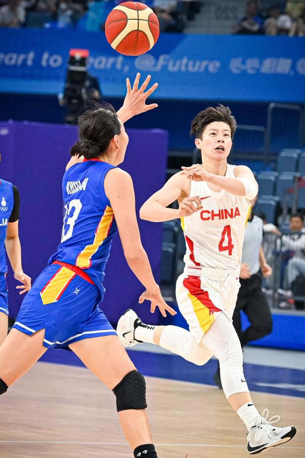 杭州亚运会 | 女篮预赛:中国队胜蒙古国队 杭州亚运会 | 女篮预赛:中国队胜蒙古国队