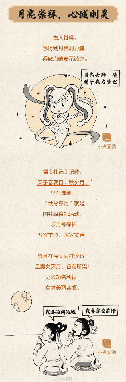 为什么人类喜欢拜月亮