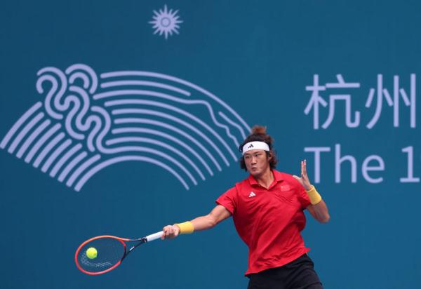 杭州亚运会 | 张之臻晋级网球男单四强 杭州亚运会 | 张之臻晋级网球男单四强