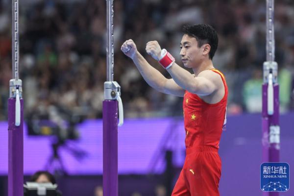 杭州亚运会 | 邹敬园获男子双杠冠军 杭州亚运会 | 邹敬园获男子双杠冠军