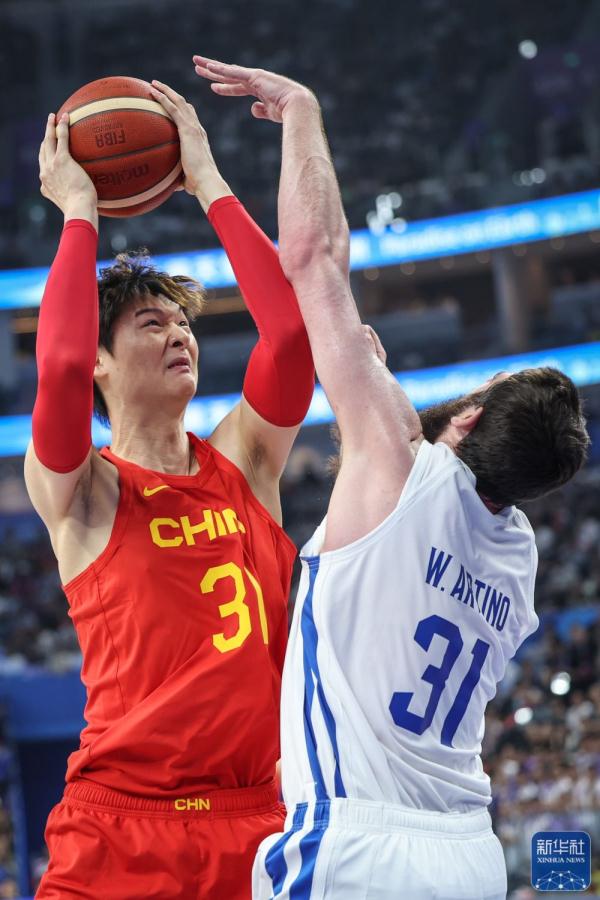 杭州亚运会 | 篮球男子预赛：中国队战胜中国台北队