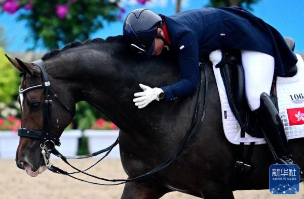 杭州亚运会｜马术：盛装舞步个人赛完赛