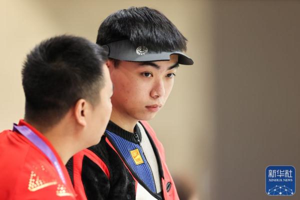 杭州亚运会 | 射击男子50米步枪3种姿势团体赛:中国队摘银 杭州亚运会 | 射击男子50米步枪3种姿势团体赛:中国队摘银