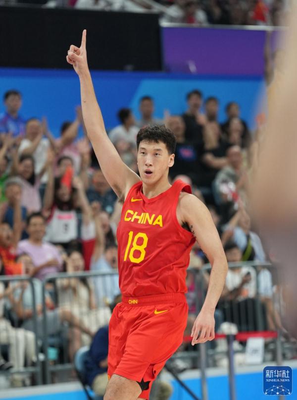 杭州亚运会 | 篮球男子预赛：中国队战胜中国台北队