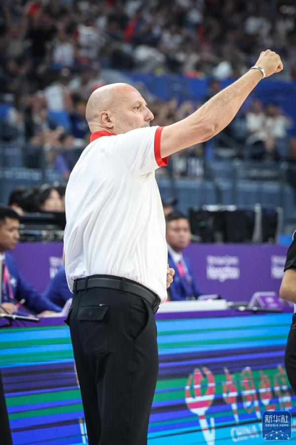 杭州亚运会 | 篮球男子预赛：中国队战胜中国台北队