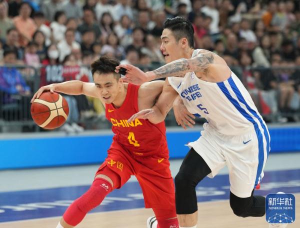 杭州亚运会 | 篮球男子预赛：中国队战胜中国台北队