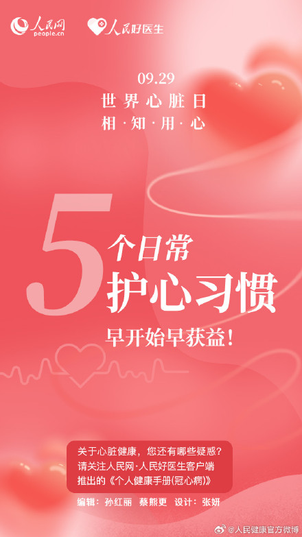 5个日常护心习惯,让你拥有一颗强大的“心” 5个日常护心习惯,让你拥有一颗强大的“心”