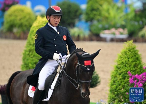 杭州亚运会｜马术：盛装舞步个人赛完赛
