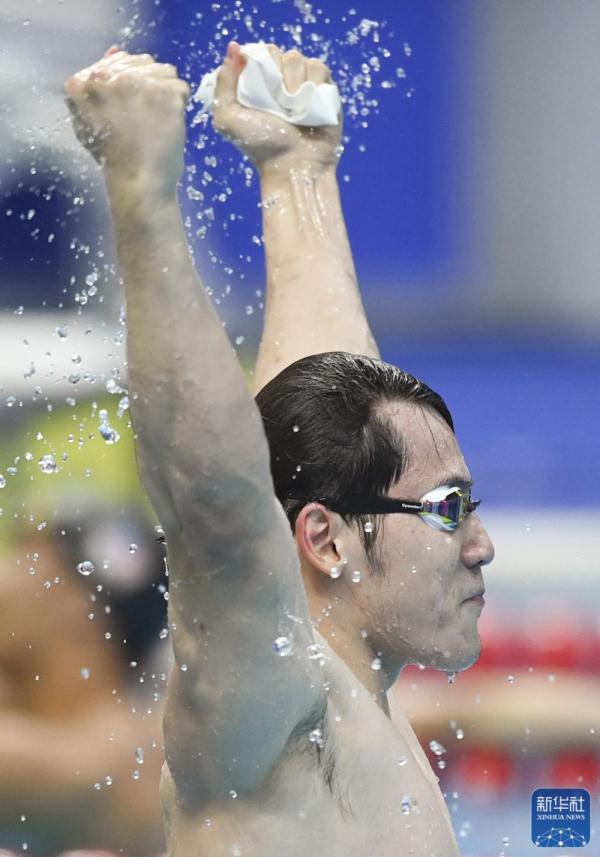 杭州亚运会 | 游泳：男子4X100米自由泳接力中国队夺冠