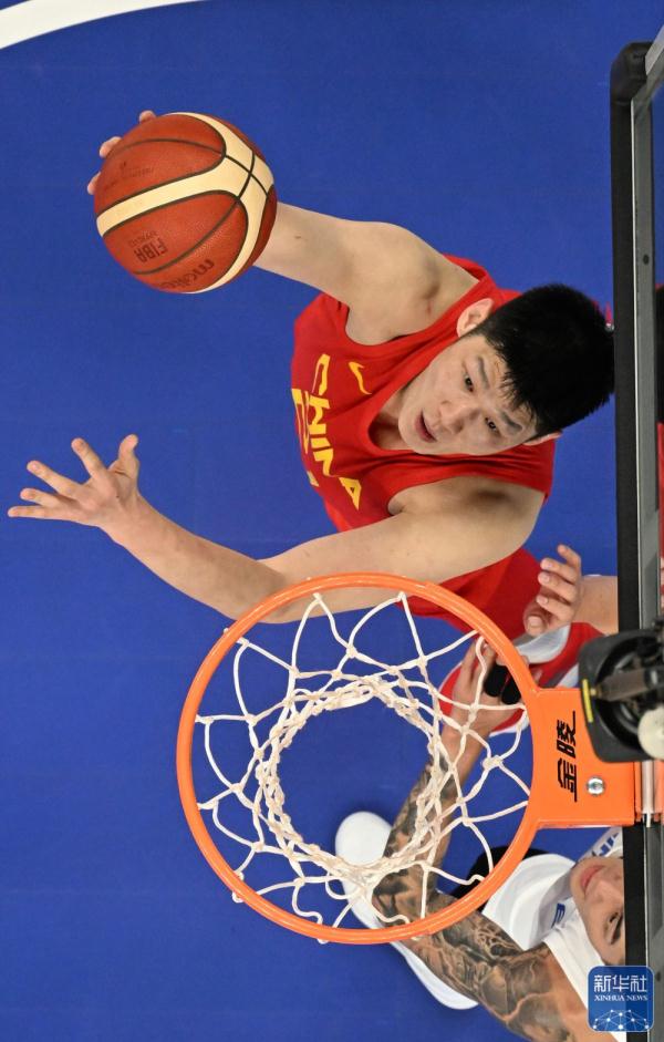 杭州亚运会 | 篮球男子预赛：中国队战胜中国台北队