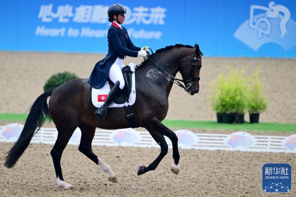 杭州亚运会｜马术：盛装舞步个人赛完赛